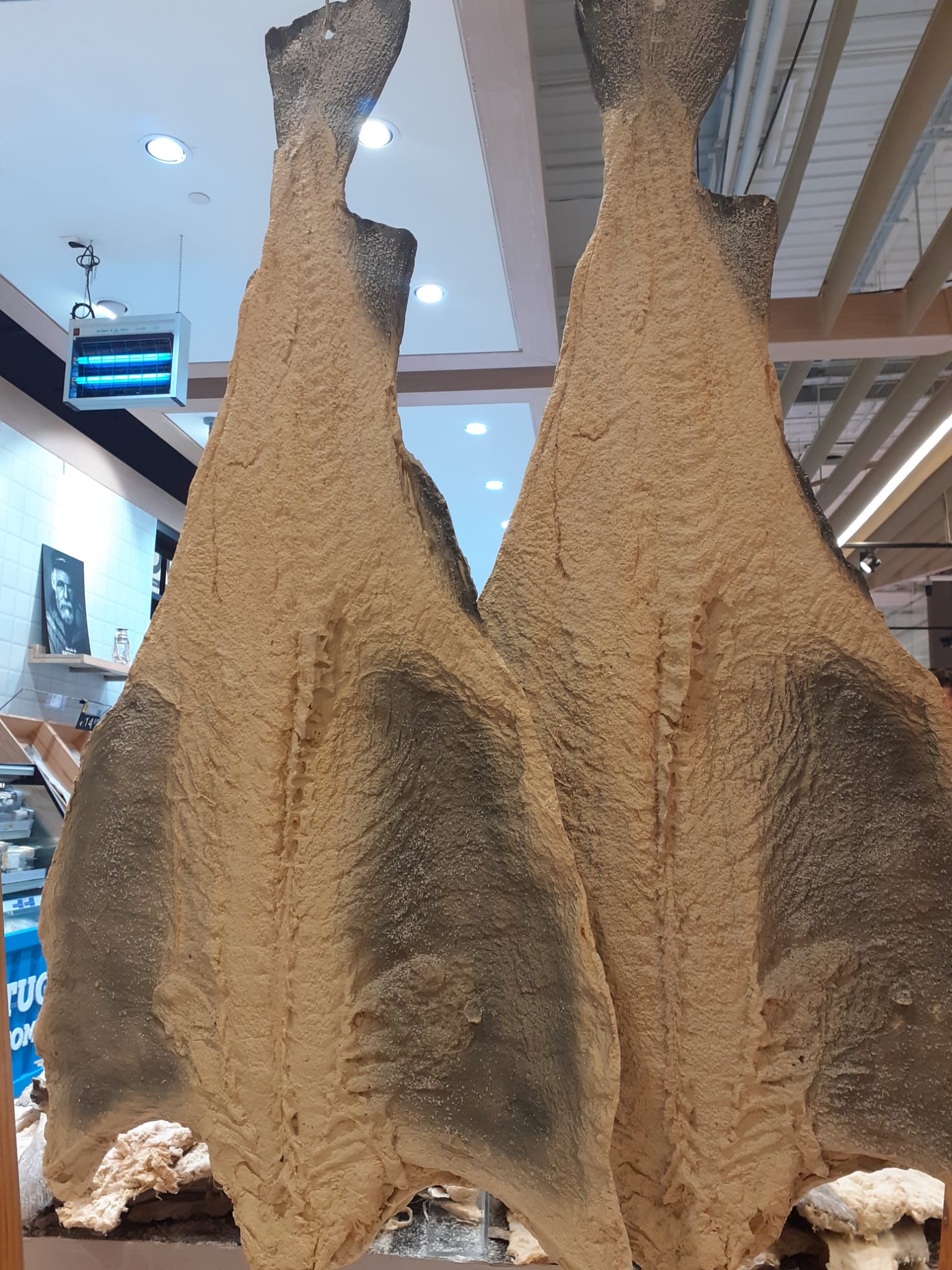 Bacalhau pendurado