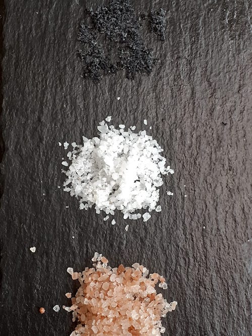 Variedades de sal