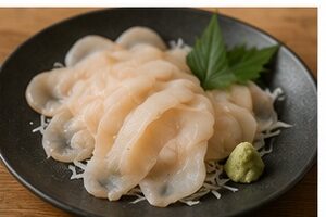 Qual é o sabor do geoduck