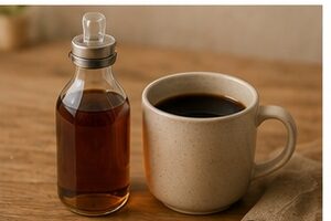 O café aromatizado tem calorias?