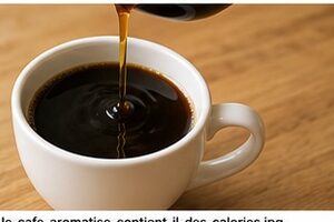 O café aromatizado tem calorias?