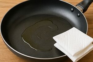 Como temperar uma frigideira antiaderente