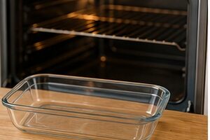 O vidro vai para o forno?