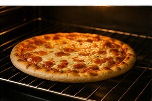 Você pode colocar uma caixa de pizza no forno