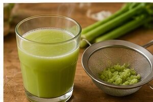 Como fazer suco de aipo no liquidificador