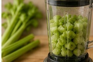 Como fazer suco de aipo no liquidificador
