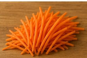 os diferentes tipos de cortes de vegetais