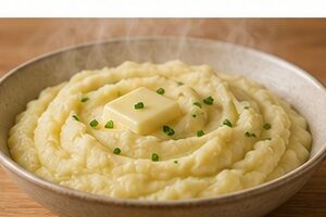 Por quanto tempo o purê de batata pode ficar em temperatura ambiente