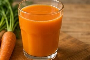 Benefícios do suco de cenoura
