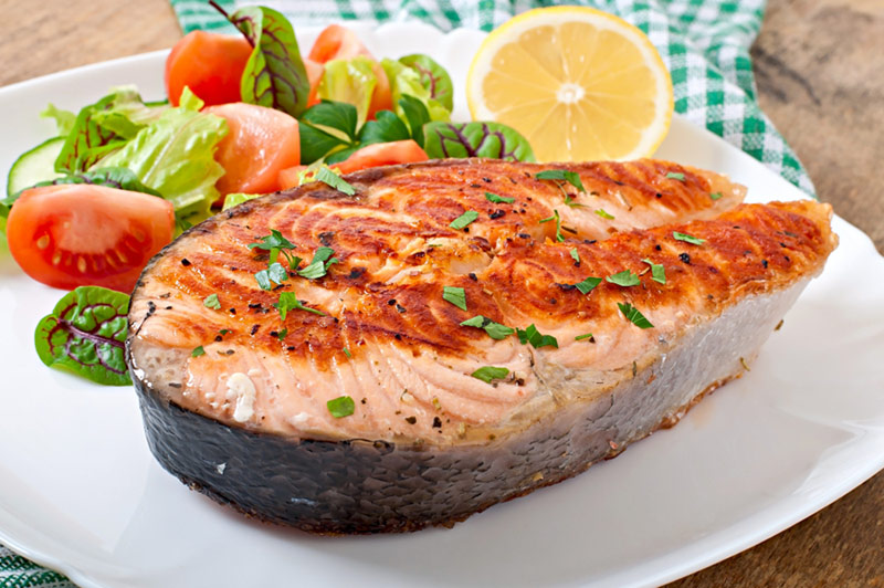 É Bom Comer Salmão Todos Os Dias