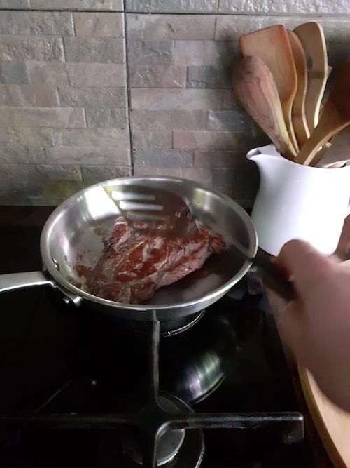 Entregue sua carne