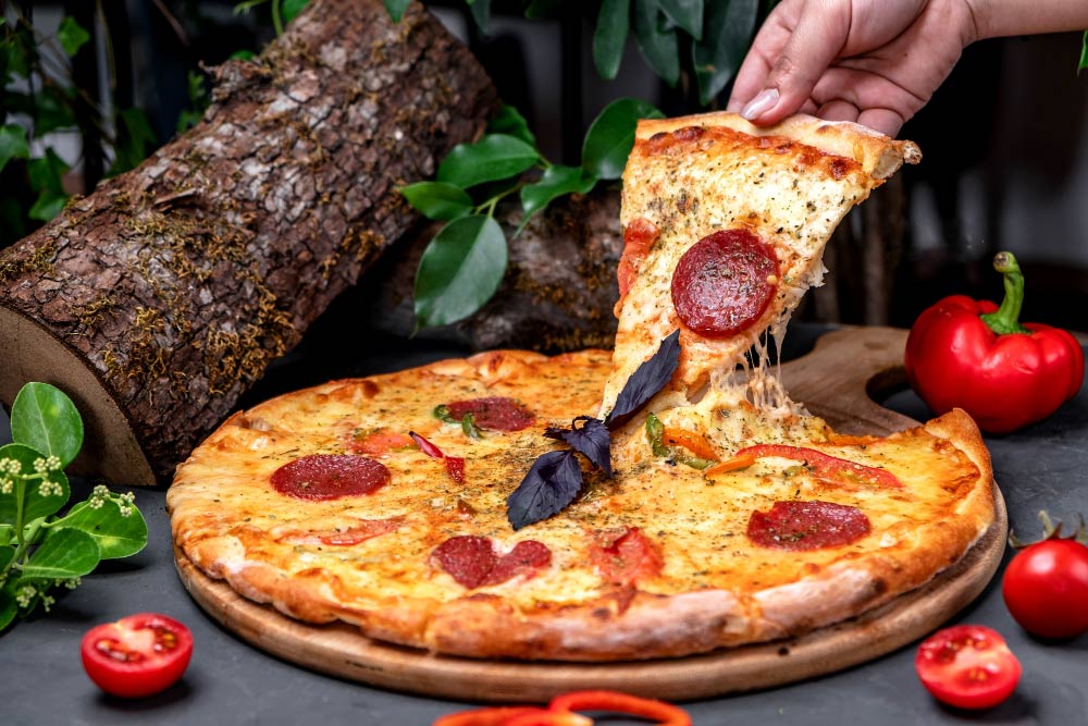 Como fazer pizza menos gordurosa