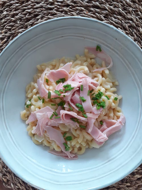 Receita do chef: risoto de caçarola de presunto de Cyril Lignac