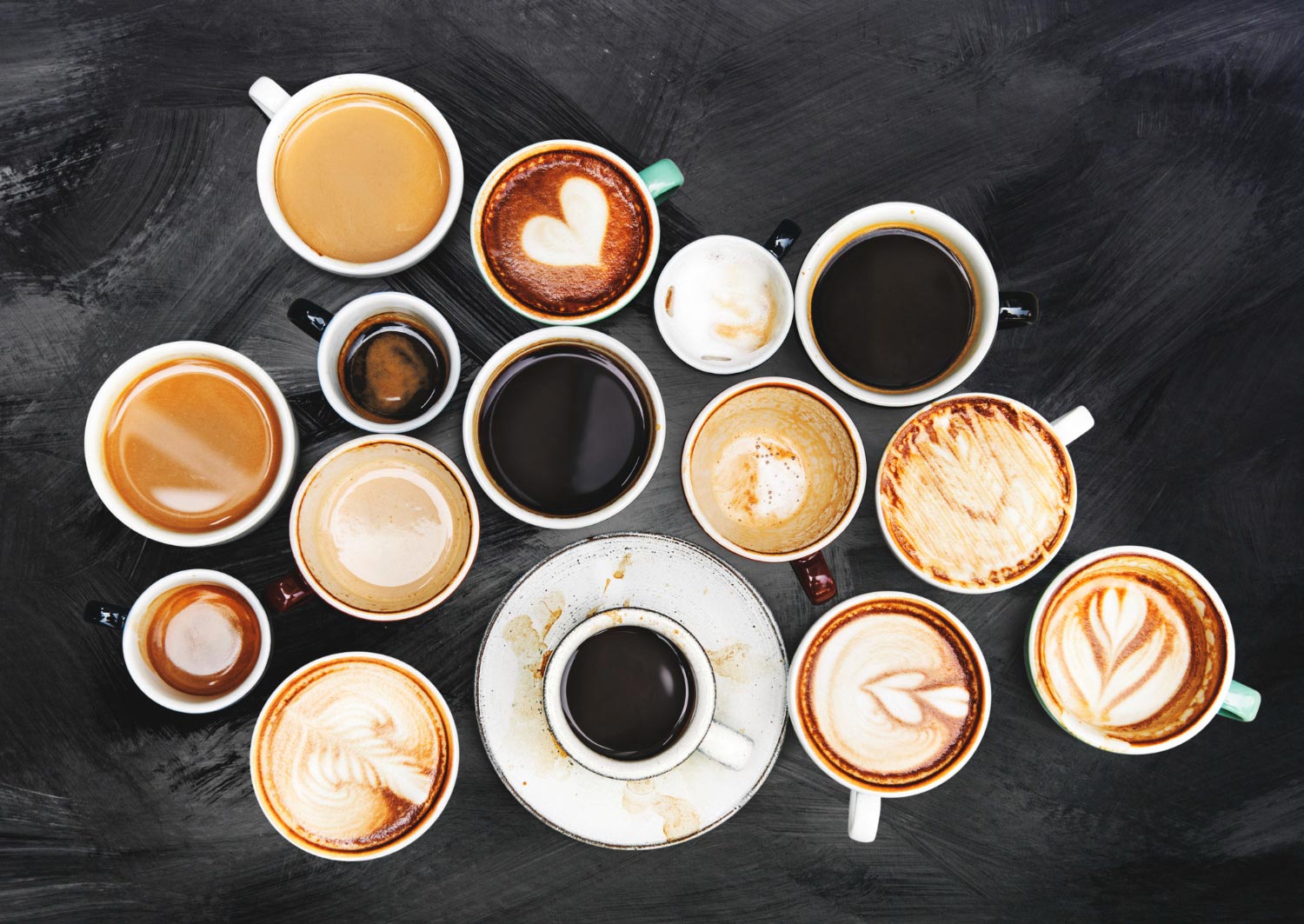 Chá, café, bebidas quentes